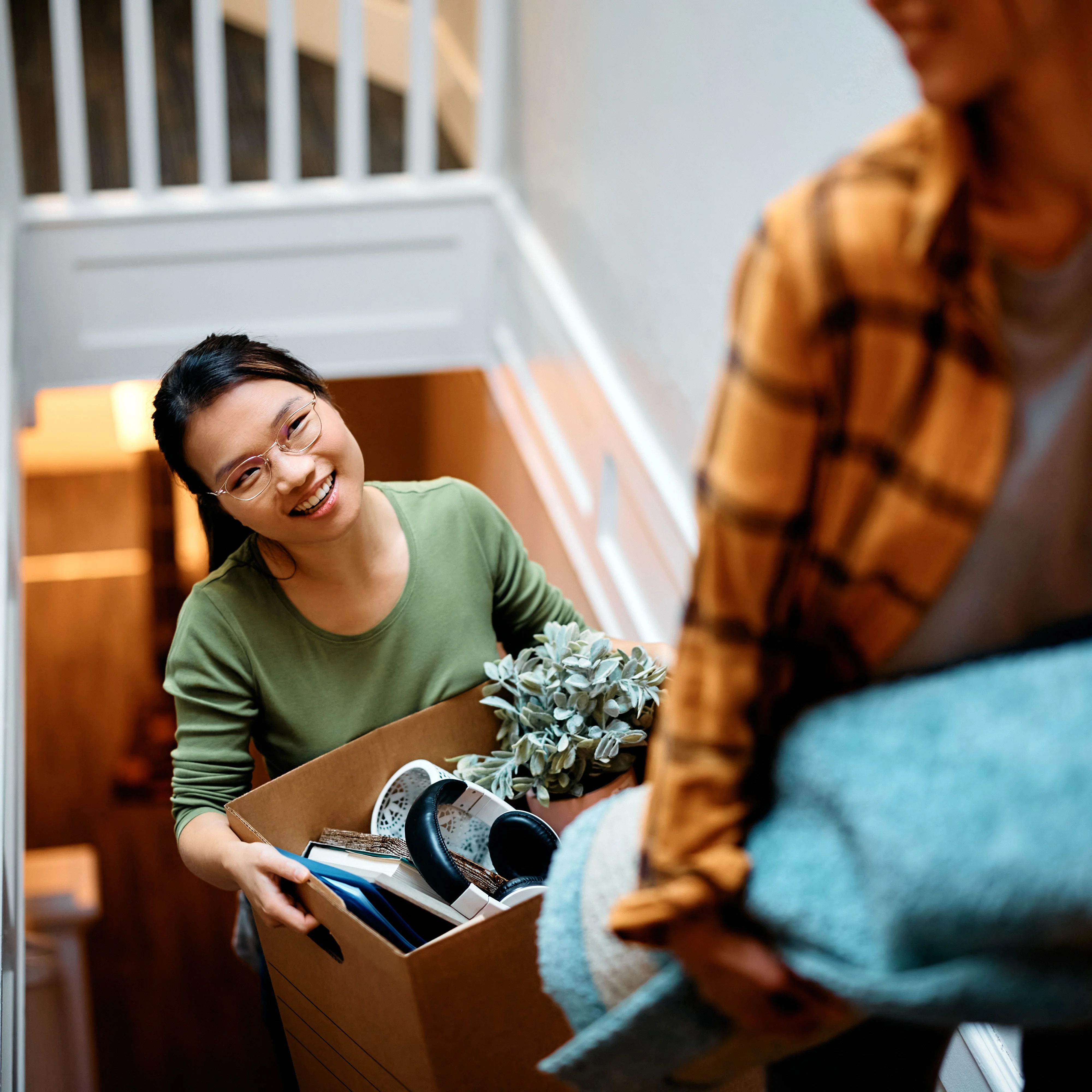 Happy Tenants Moving Into Their Accommodation (1)